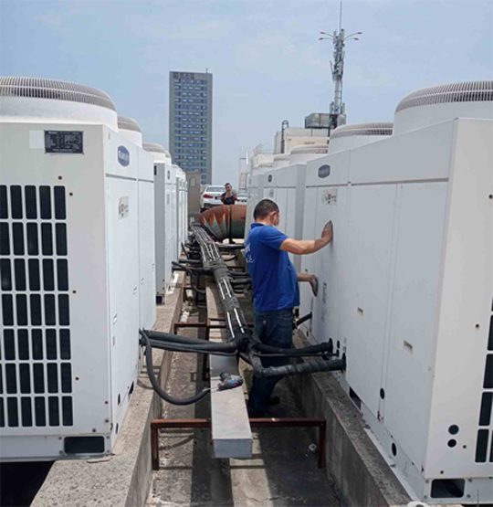 万源中央空调制热和不制冷系统维修方法